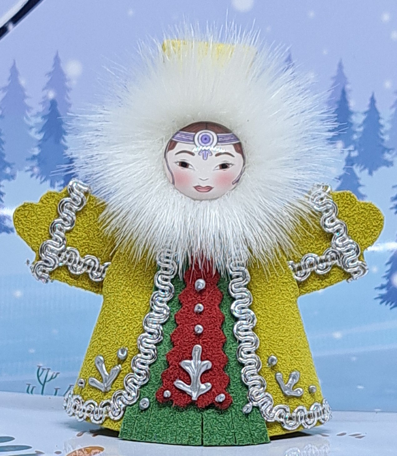 Кукла Аяврина высота 10 см