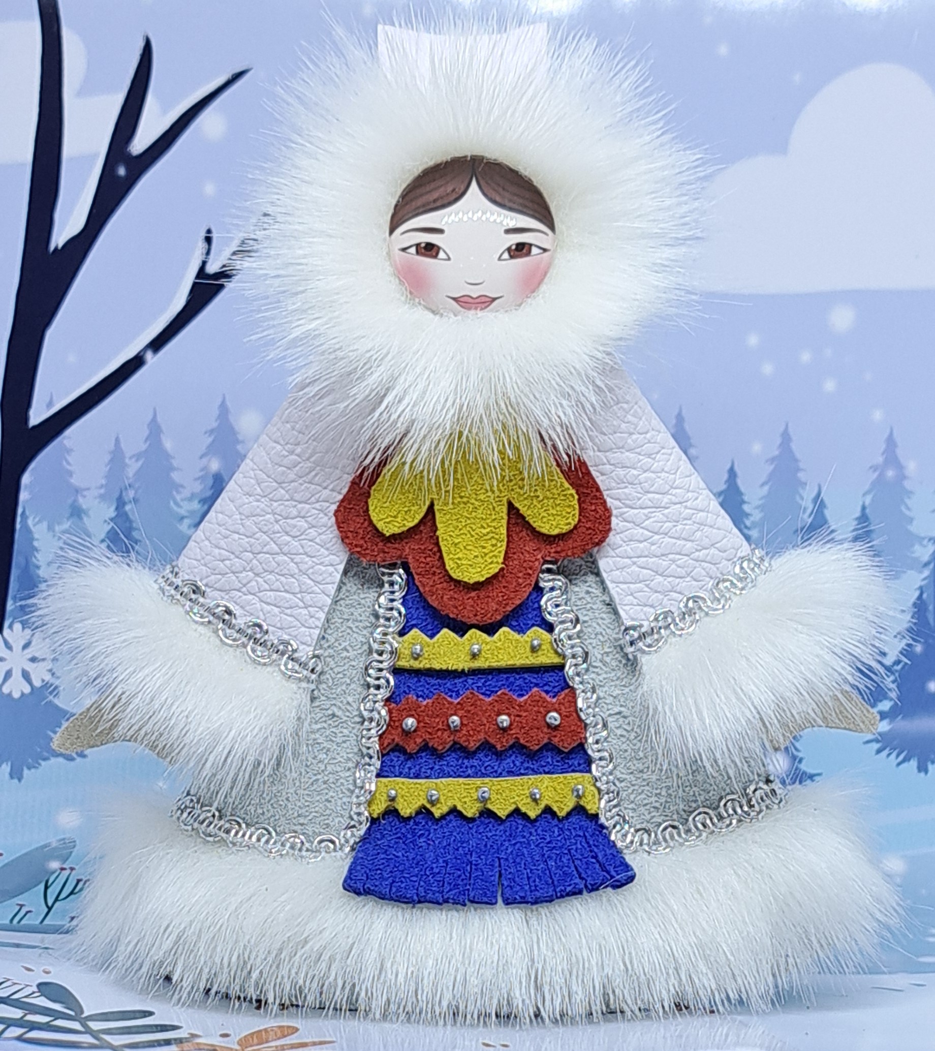 Кукла Аяврина высота 15 см