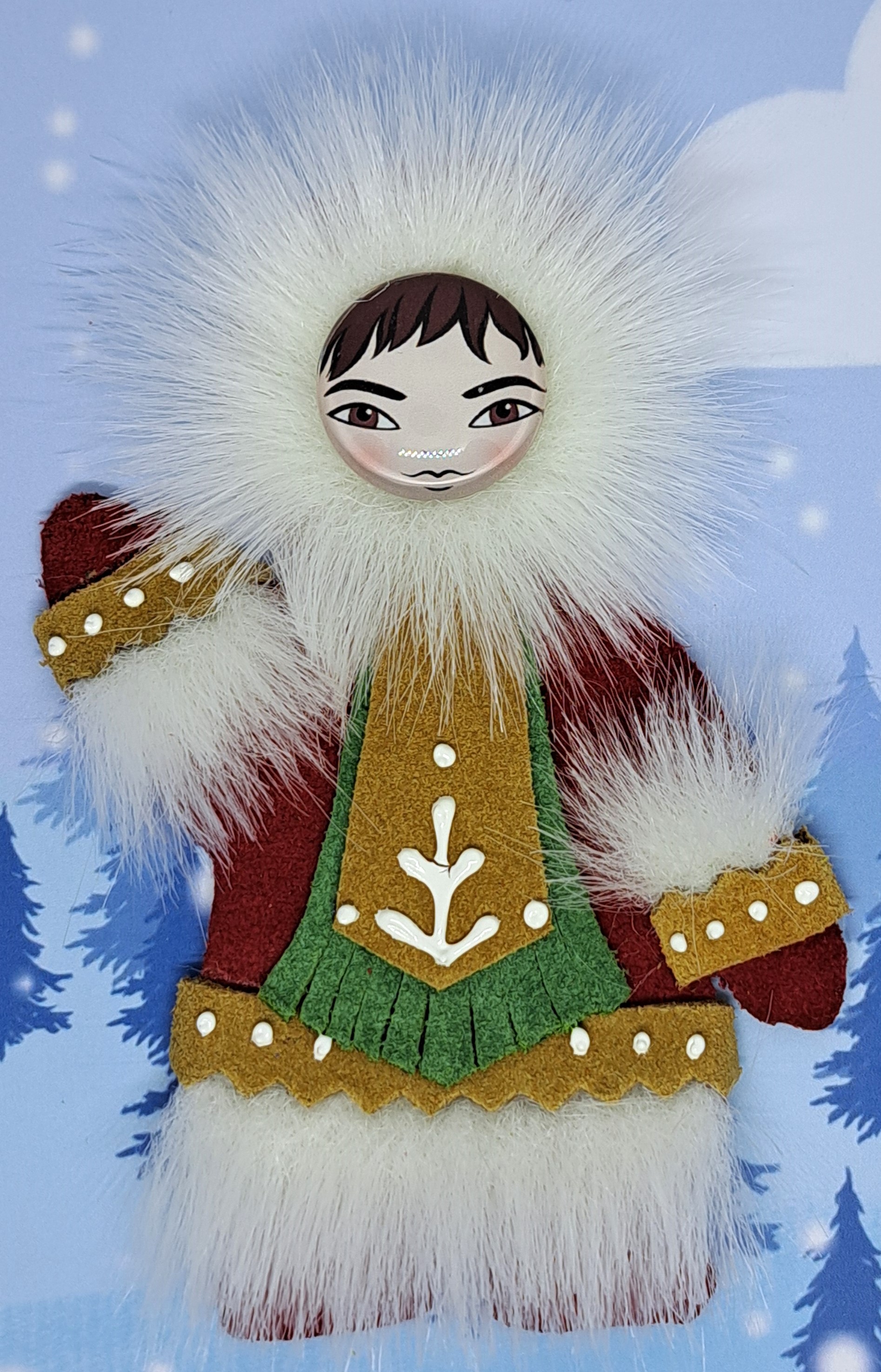Магнит Северянин 10 см