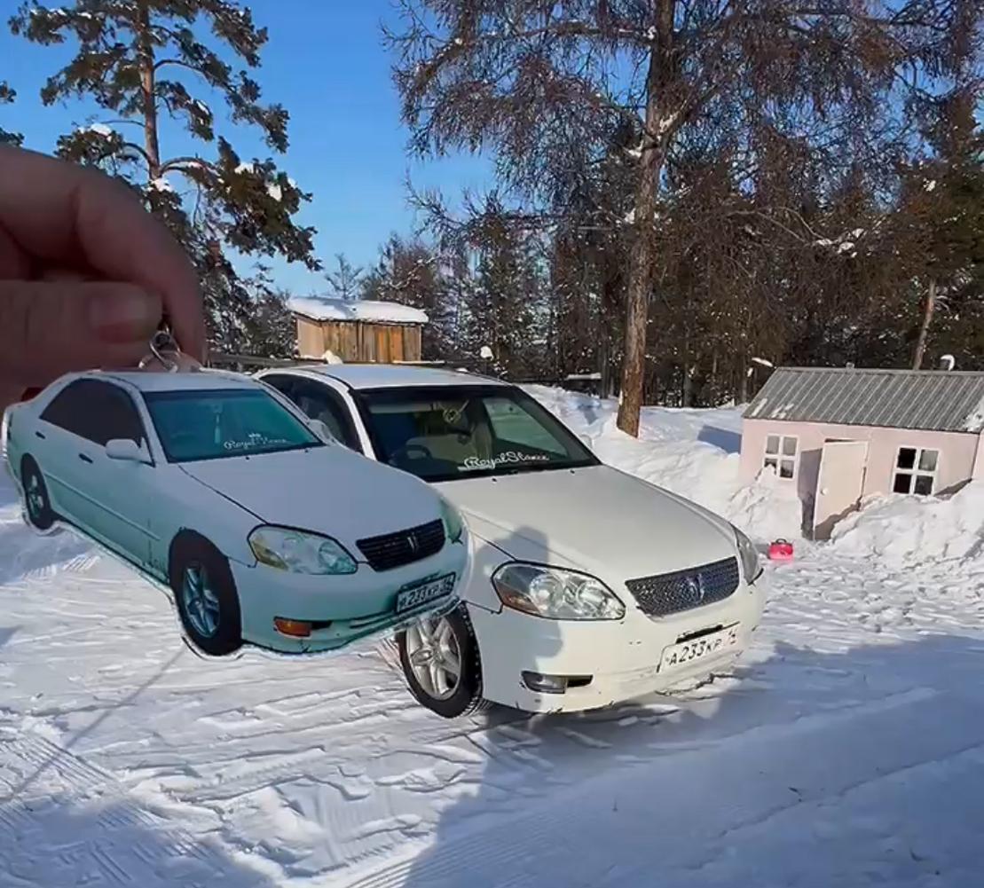 СЕМЕНОВА АНАСТАСИЯ / Брелок с фото авто