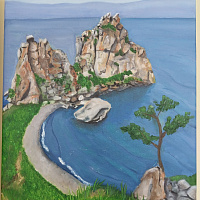 картина "скала Шаманка"